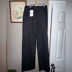NIKE Cotton Chino Pants Loose Fit BLACK, 29